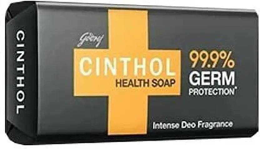 CINTHOL Health+ Bath Soap, 100g - 99.9% Germ Protection & Insta Deo Fragrance Godrej Confidence+ Health Soap 100g