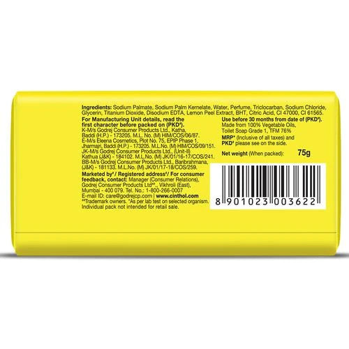 Cinthol Lime Refreshing Deo Soap, 75 g