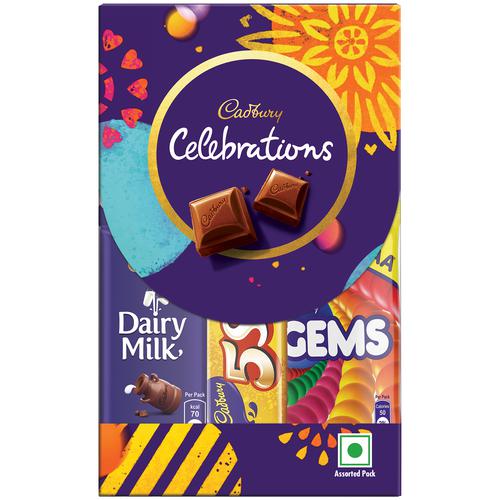 Cadbury Celebrations Assorted Chocolate Gift Pack, 55.2 g