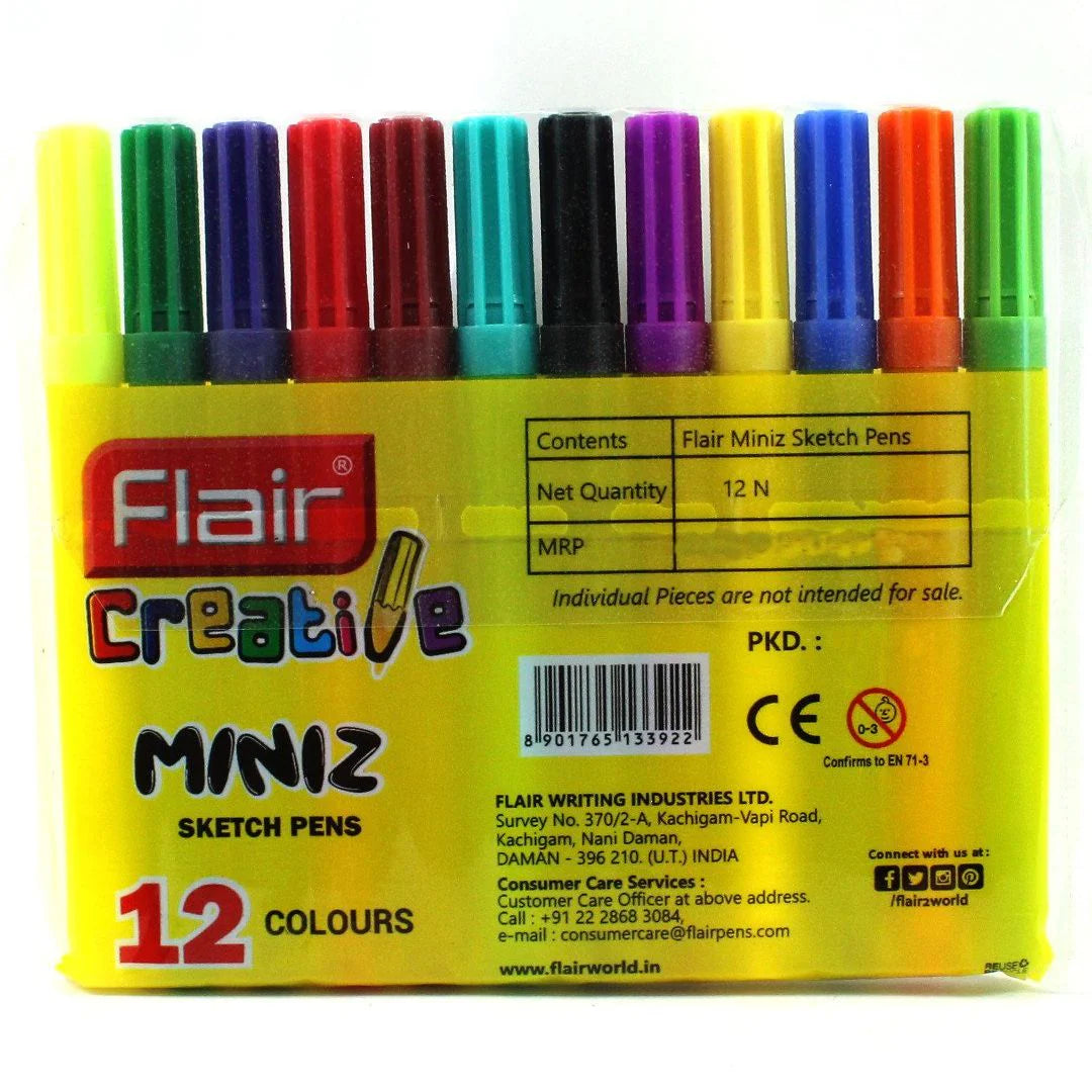 FLAIR CREATIVE MINI SKETCH PENS
