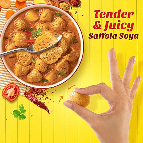 Saffola Soya Chunks, 400 g Pouch