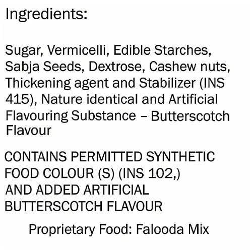 FALOODA BUTTERSCOTCH FLAVOUR 200G