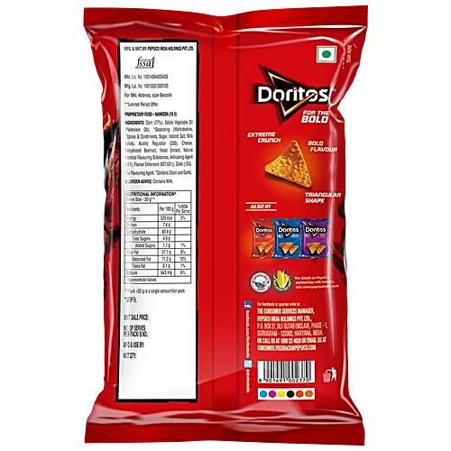 DORITOS SIZZLIN HOT