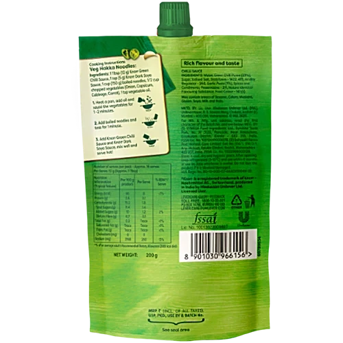 KNORR GREEN CHILLI SAUCE 200 G