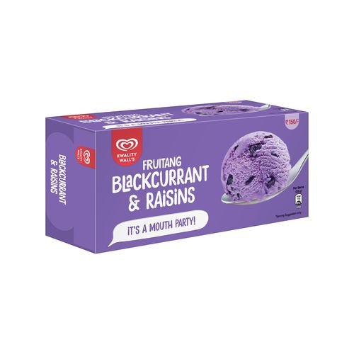 Kwality Wall's Party Pack, Black Currant, 700 ml