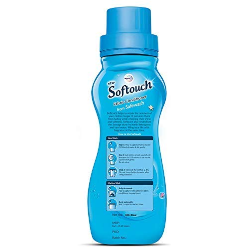 Softouch Fabric Conditioner Ocean Breeze, 220 ml