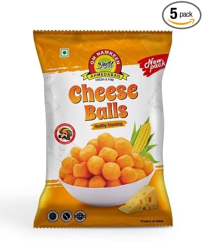 Om Namkeen Cheese Balls 100 Grams