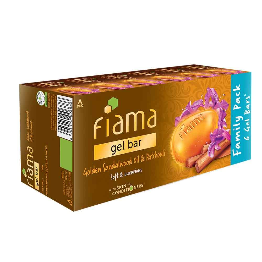 Flama gel bar patchouli -macadamia 75g