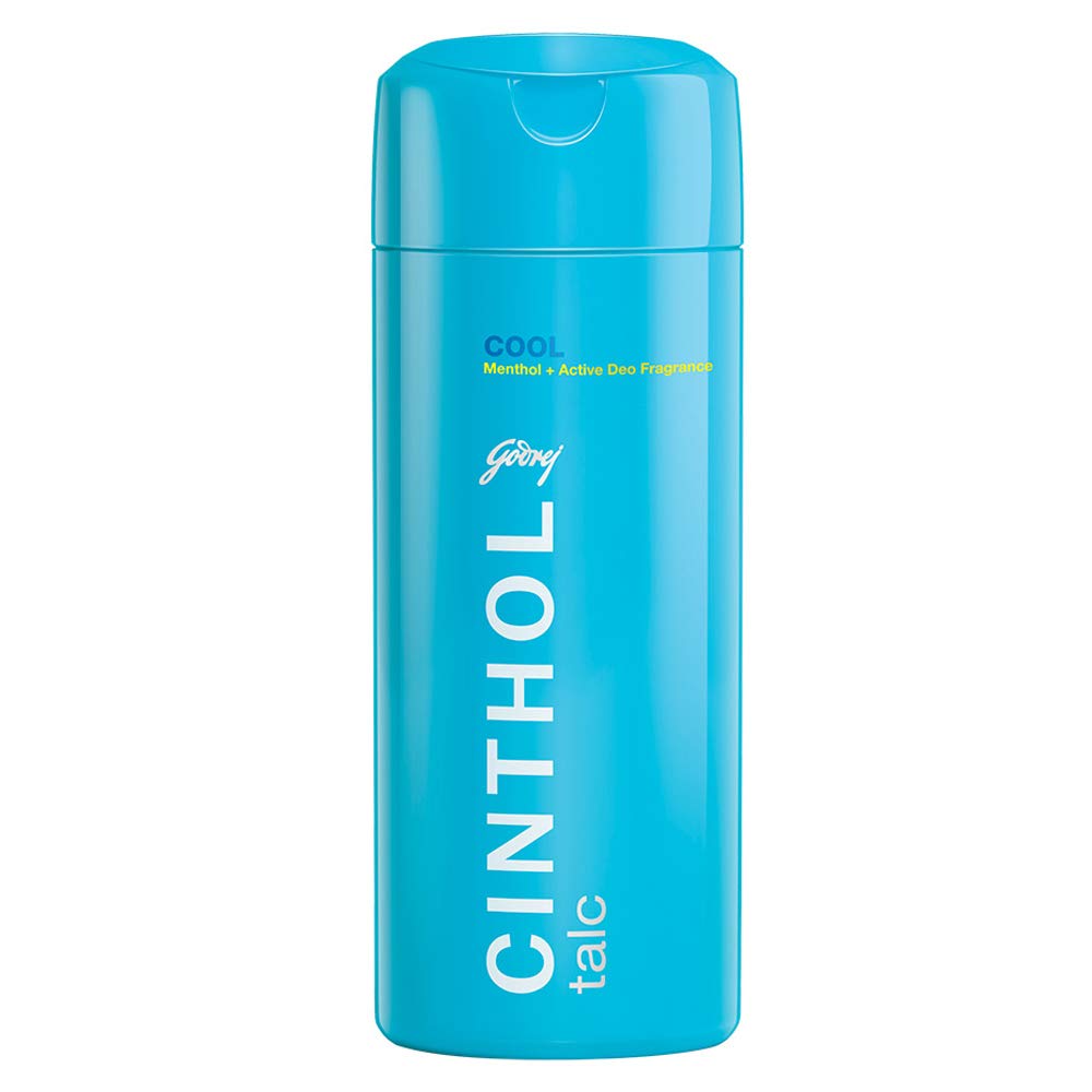 Cinthol Godrej Cool Talcum Powder (Pack of 300g) | Superior Germ Protection | Insta Deo Fragrance Roll over image to zoom in Cinthol Godrej Cool Talcum Powder (Pack of 300g) | Superior Germ Protection