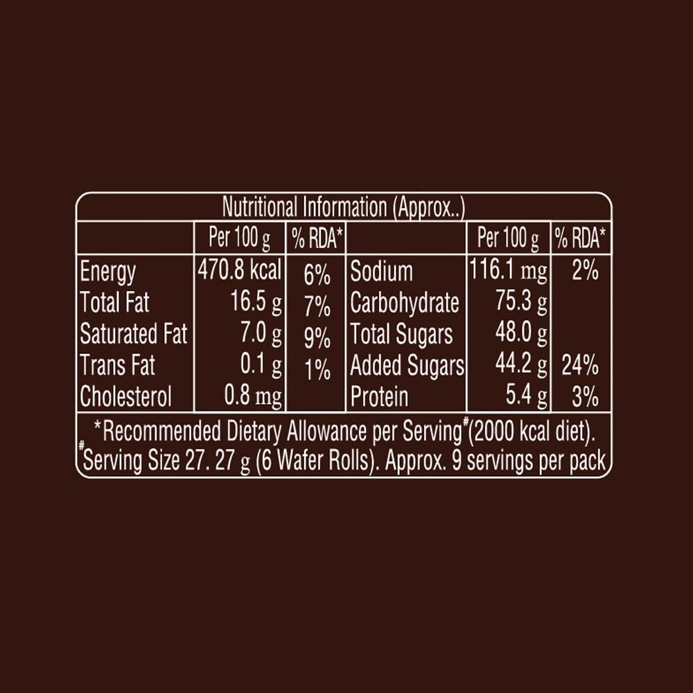DUKES WAFFY CHOCO RALL 250G