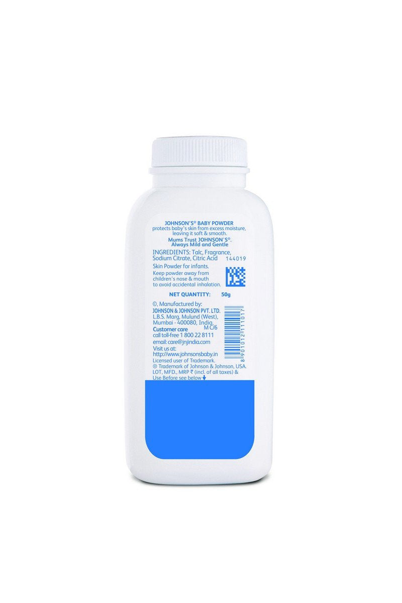 Johnson's Baby Powder, Pack of 50g