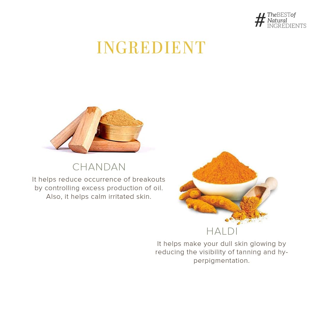 KHADI CHANDAN HALDI SOAP 125G