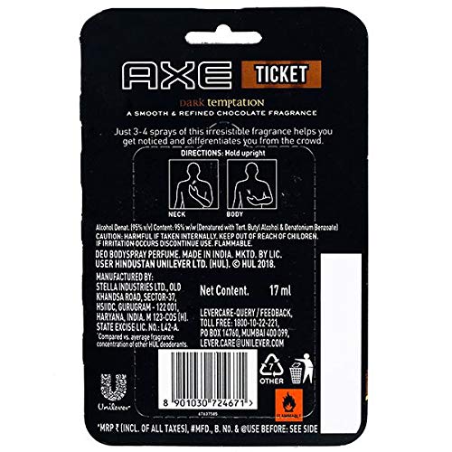 AXE SIGN ticket GOLD TEMP 17ml