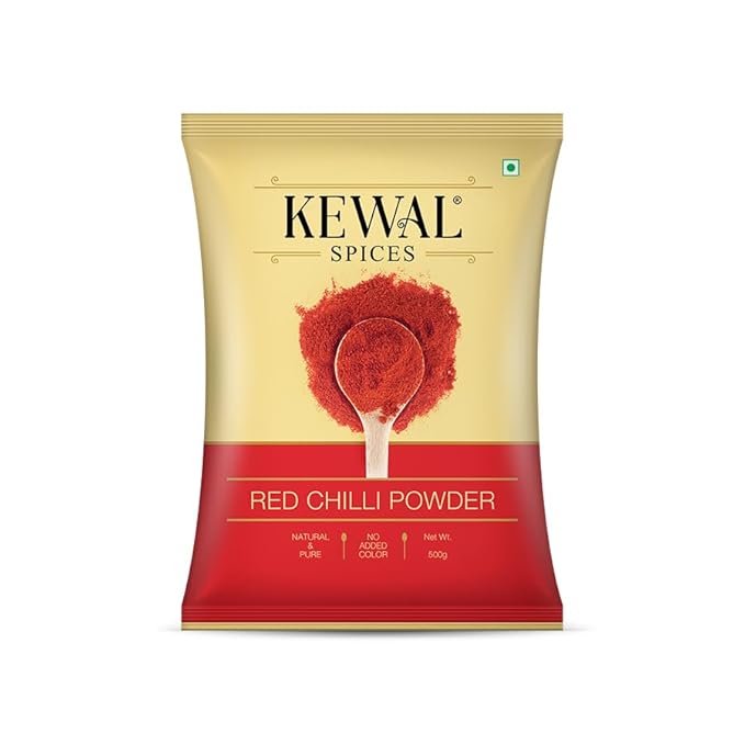 Kewal Red Chilli Powder Pouch, 500g