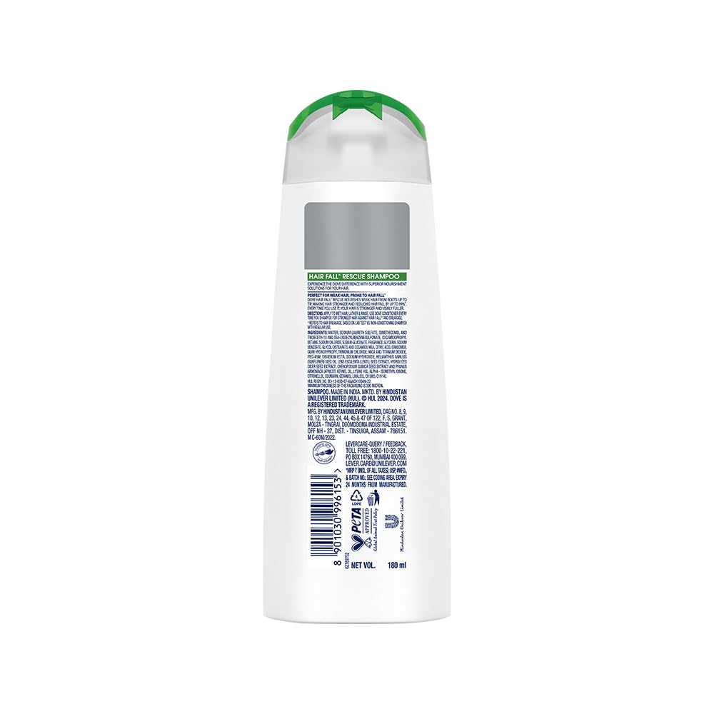 Dave hair fall rescue 180 ml