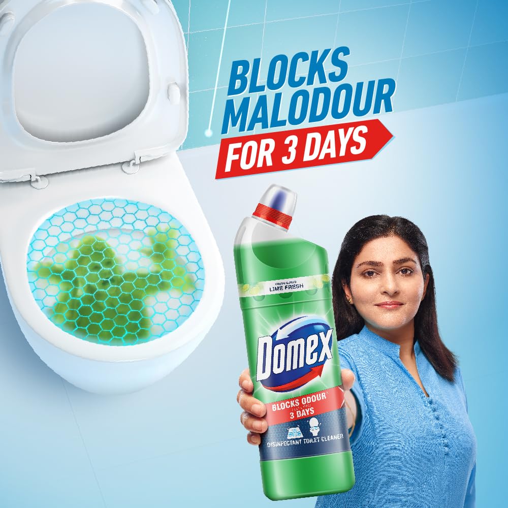 DOMEX TOILET CLEANER LIME FRESH 1L