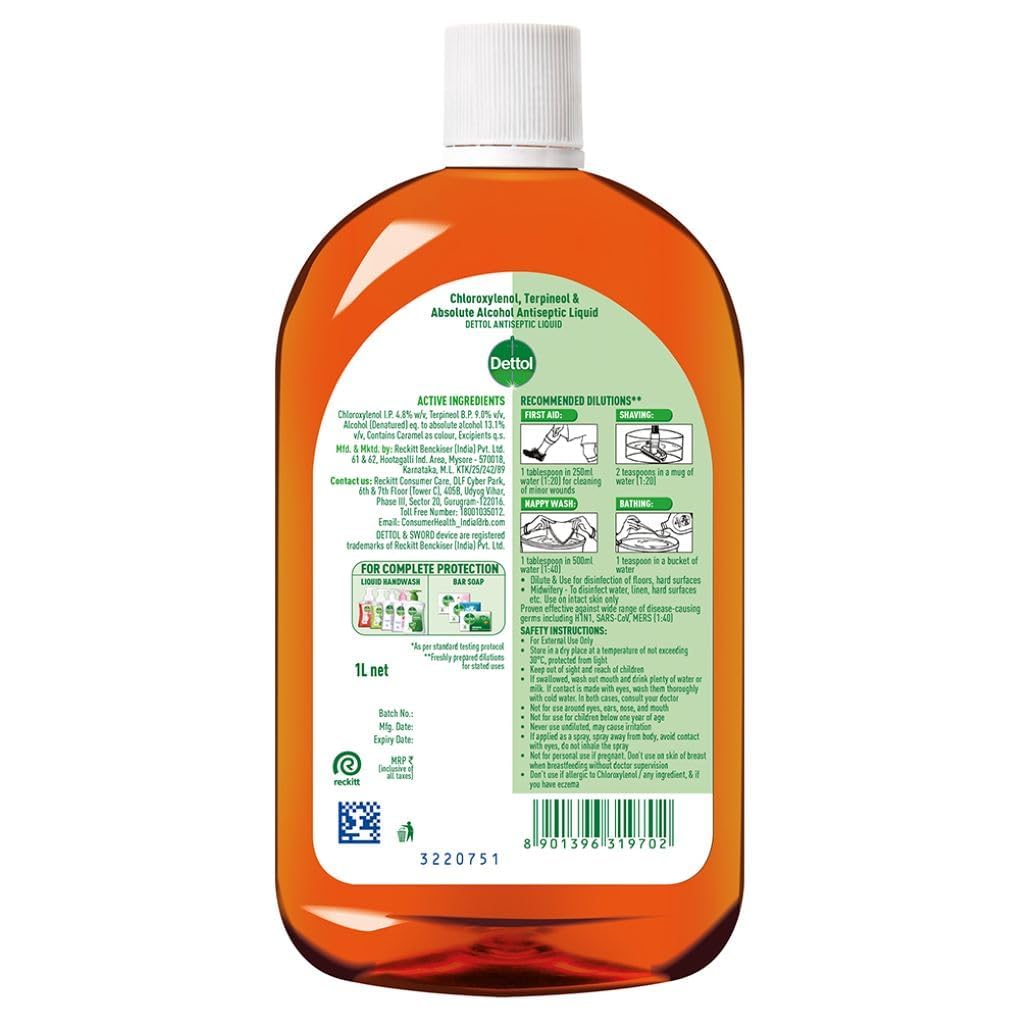 DETOL 1LTR Antiseptic Liquid