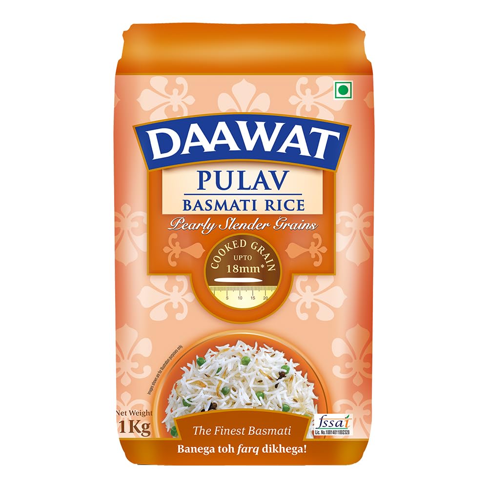 Daawat pulav bssmti rice 1kg
