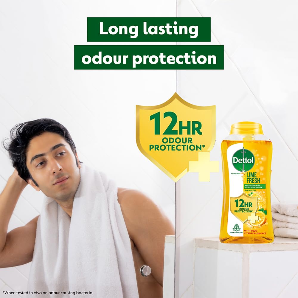 DETTOL LIME FRESH BODY WASH 250ML
