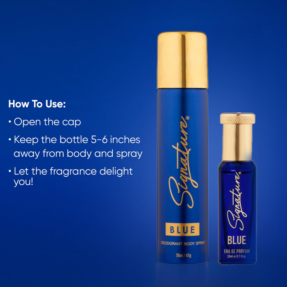 Signature Blue Perfume & Deodorant Gift Set