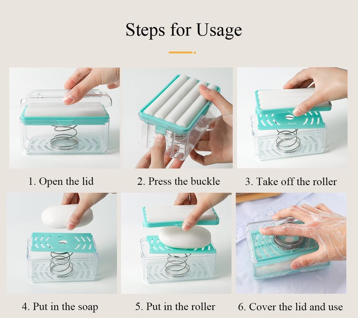 Soap Cleaning Storage Foaming Box