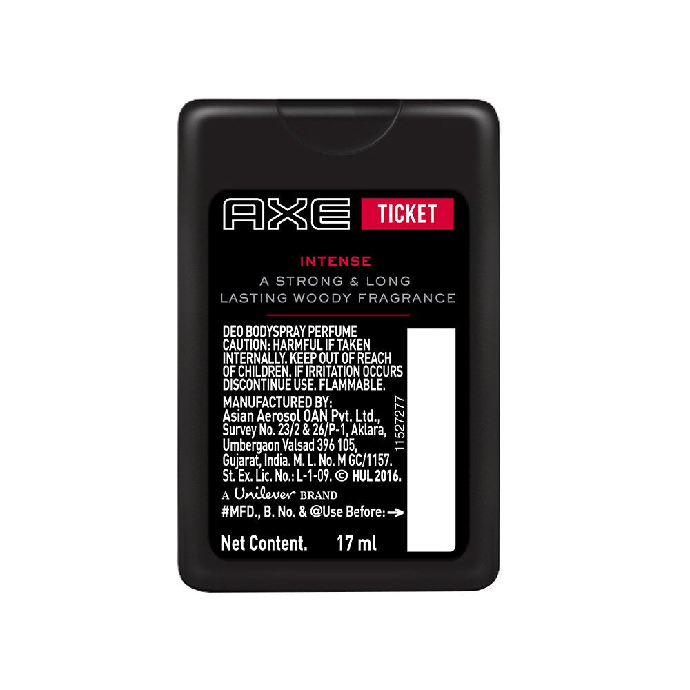 AXE SIGN TICKET INTENSE TEMP 17ml