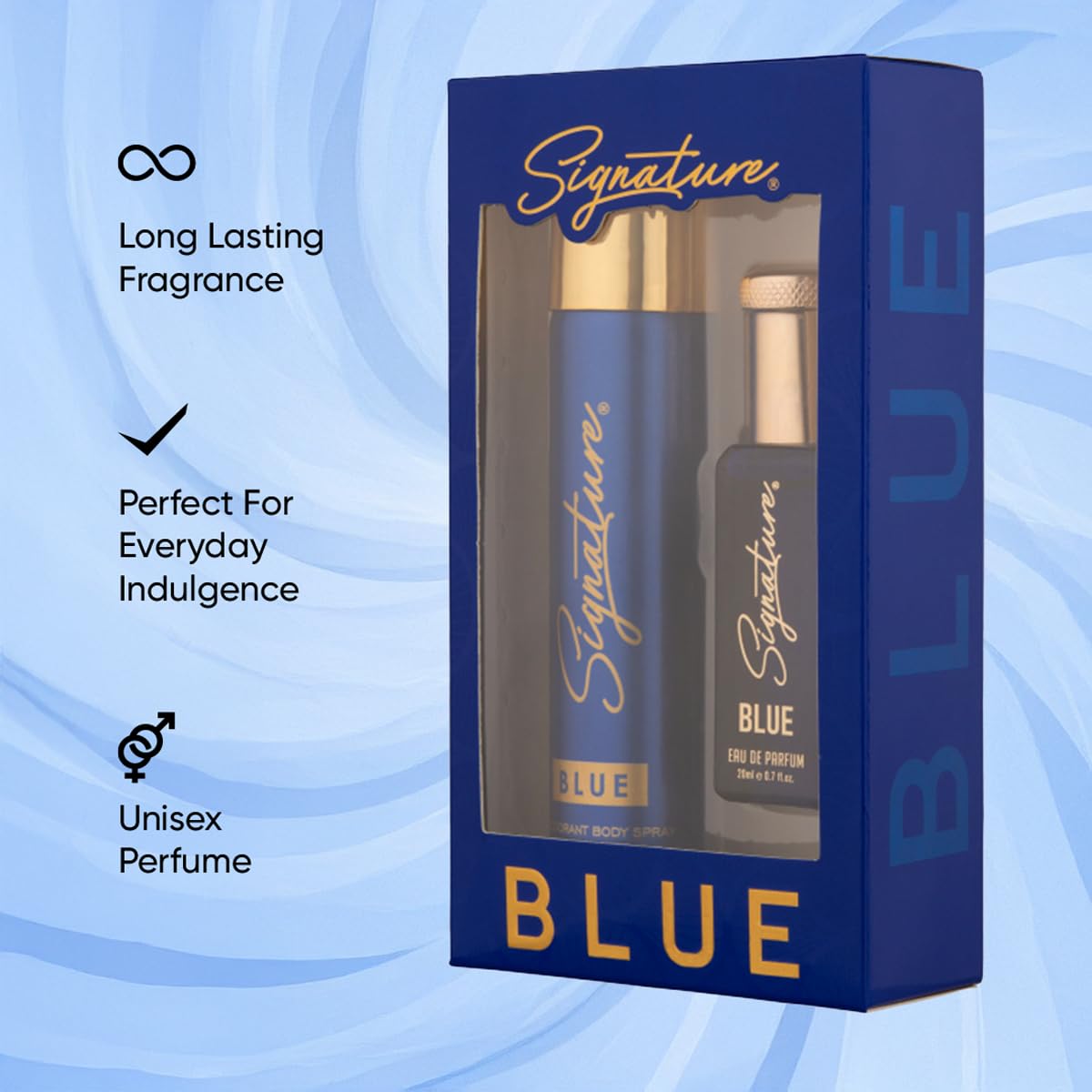 Signature Blue Perfume & Deodorant Gift Set