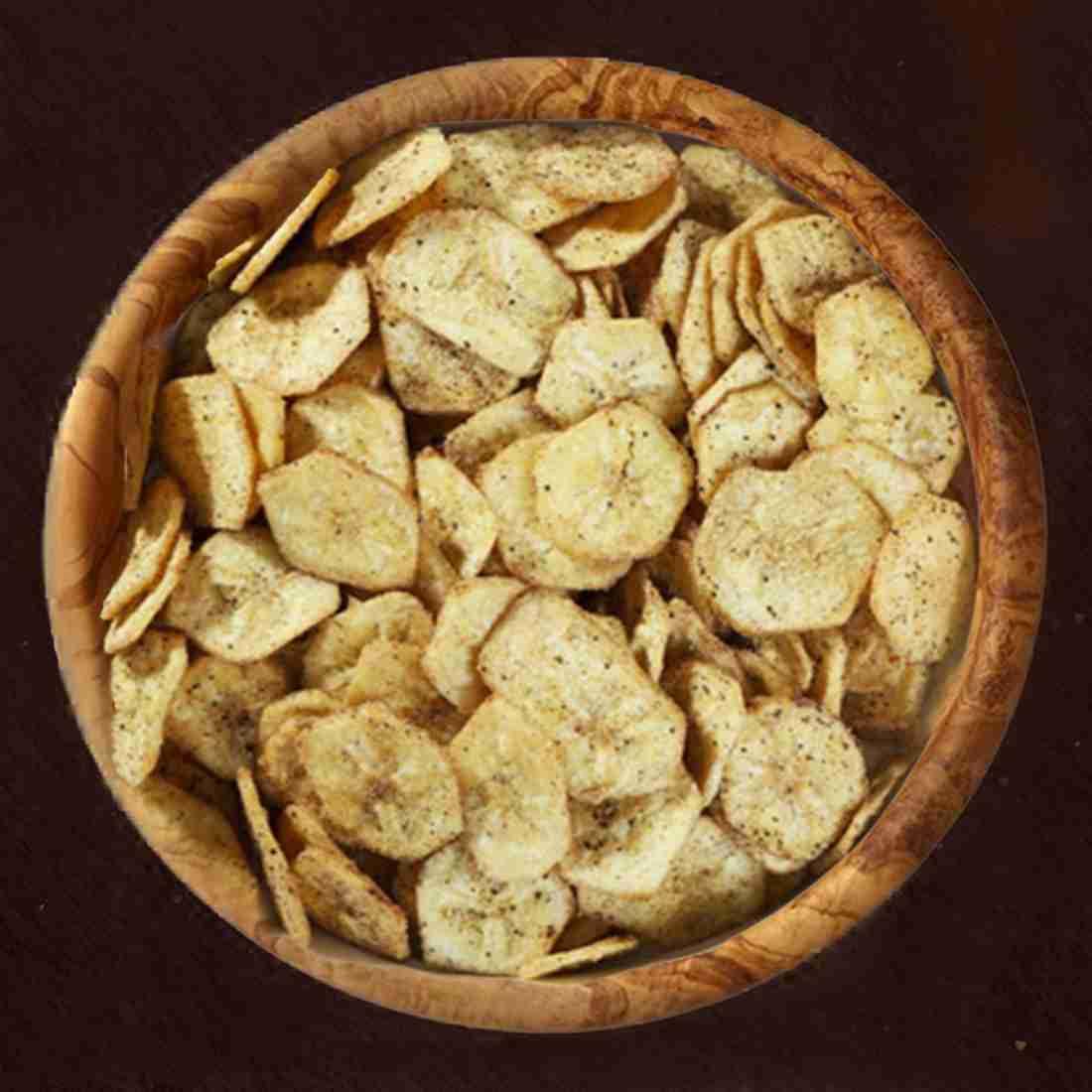 JB BANANA CHIPS BLACK PAPER 150GM