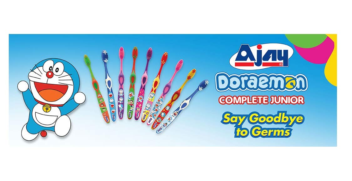 Ajay Doremon Junior Toothbrush - Pack of 12