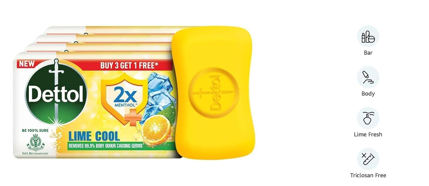 DETTOL LIME COOL SOAP 40G