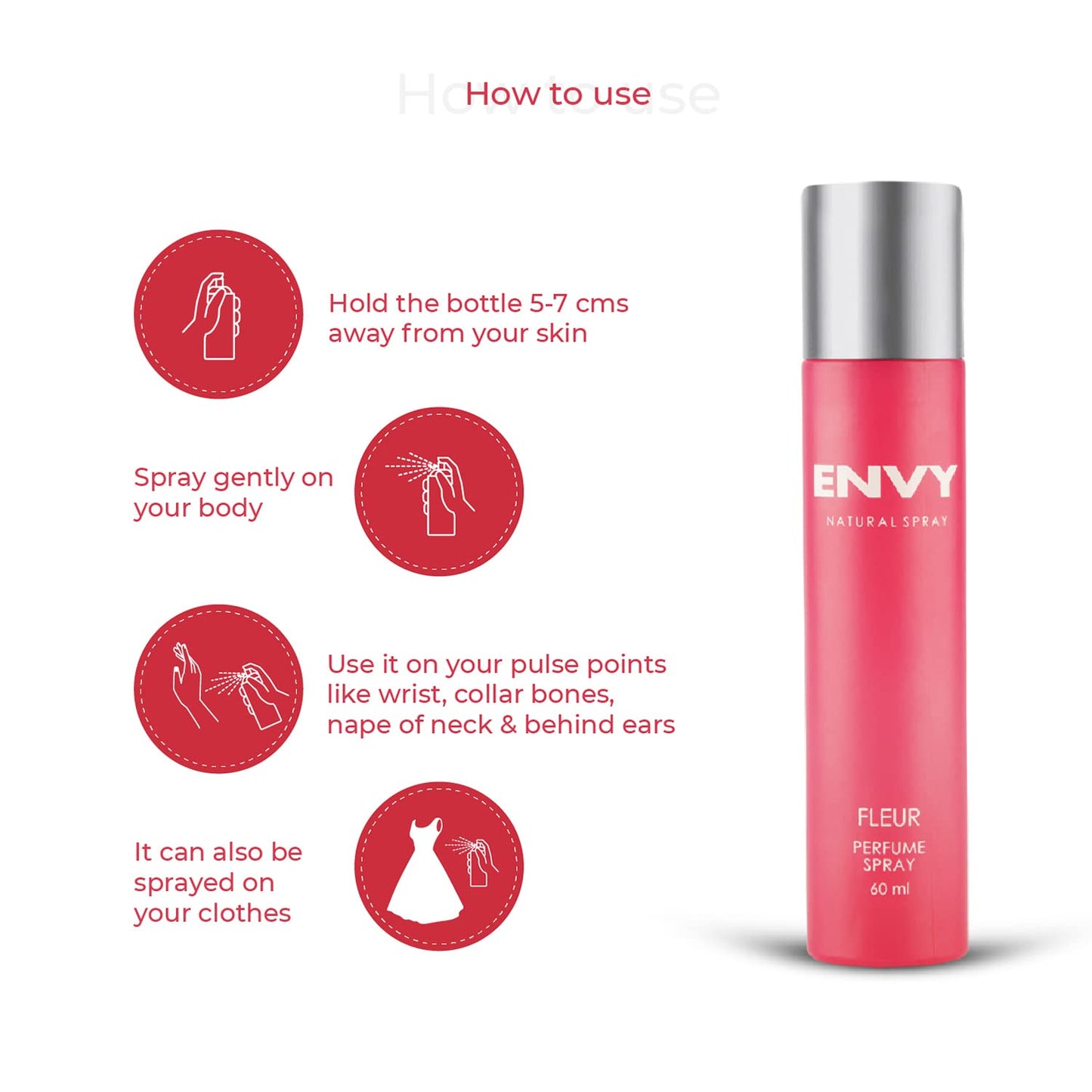 ENVY SPRAY FLEUR 60ML