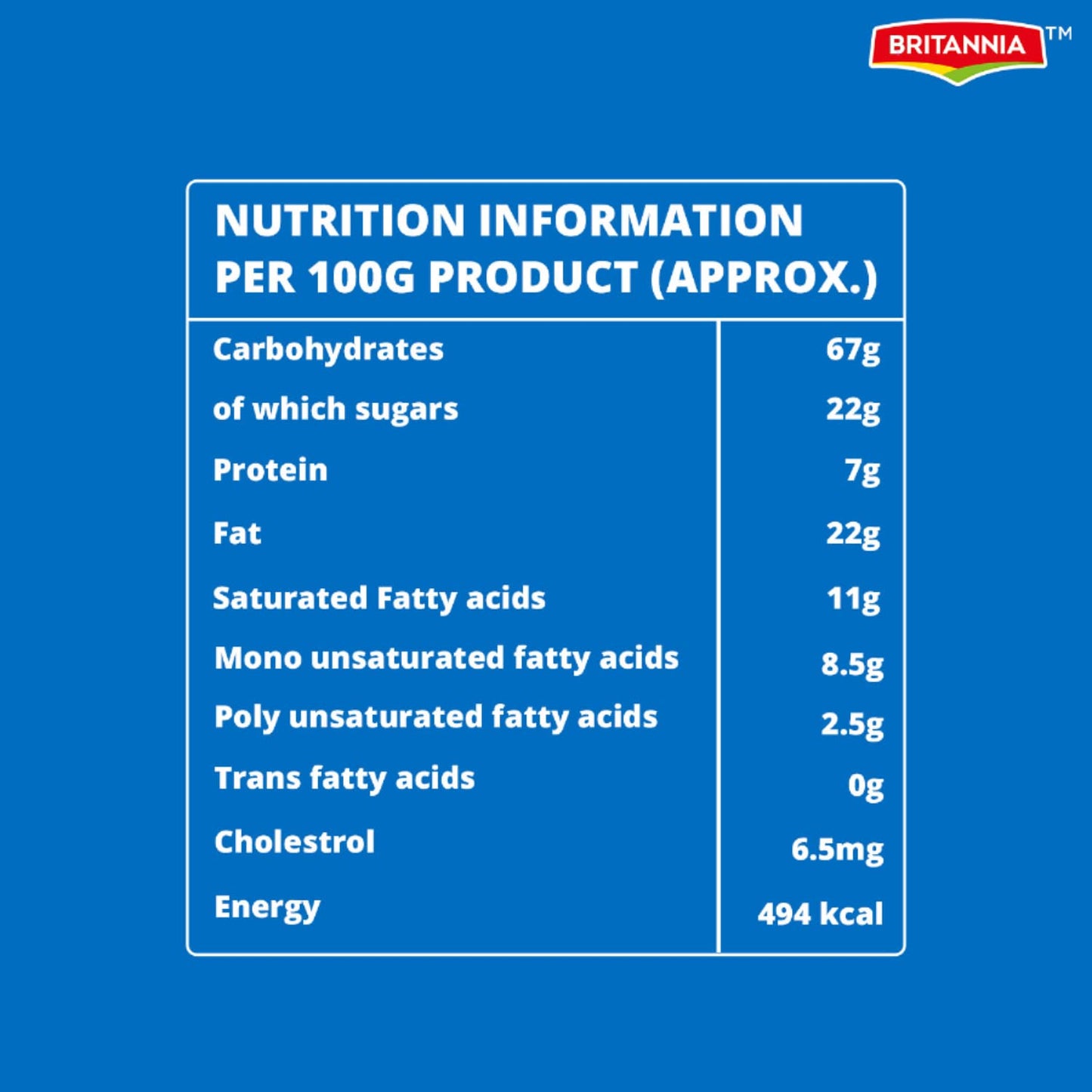 Good Day Britannia Butter Cookies, 120Gm