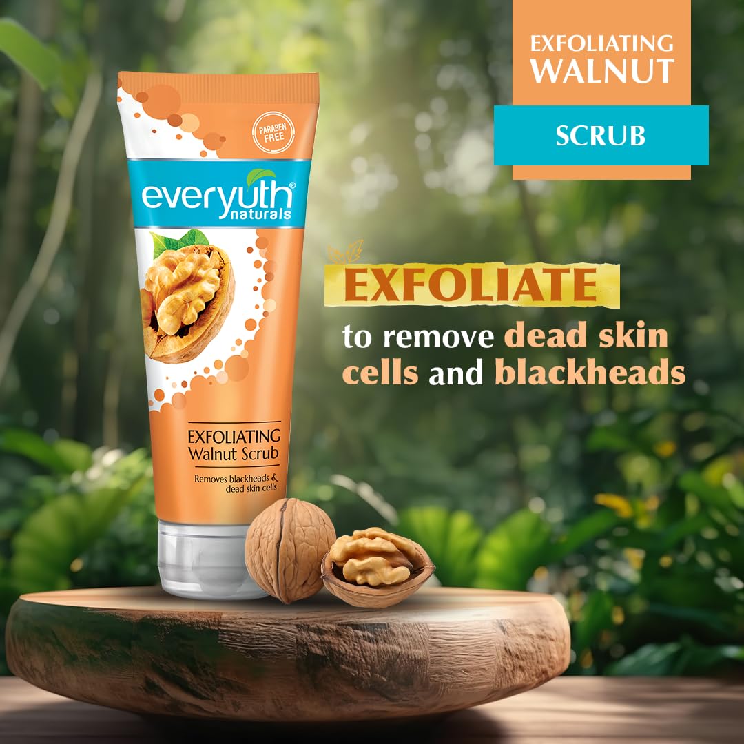 EVERYUTH NATURALS WALNUT SCRUB 100G