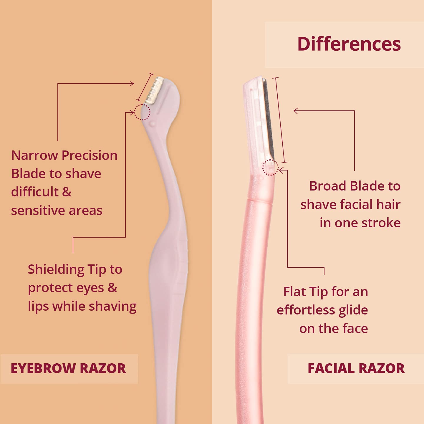 CAN EYEBROW WOMEN RAZOR