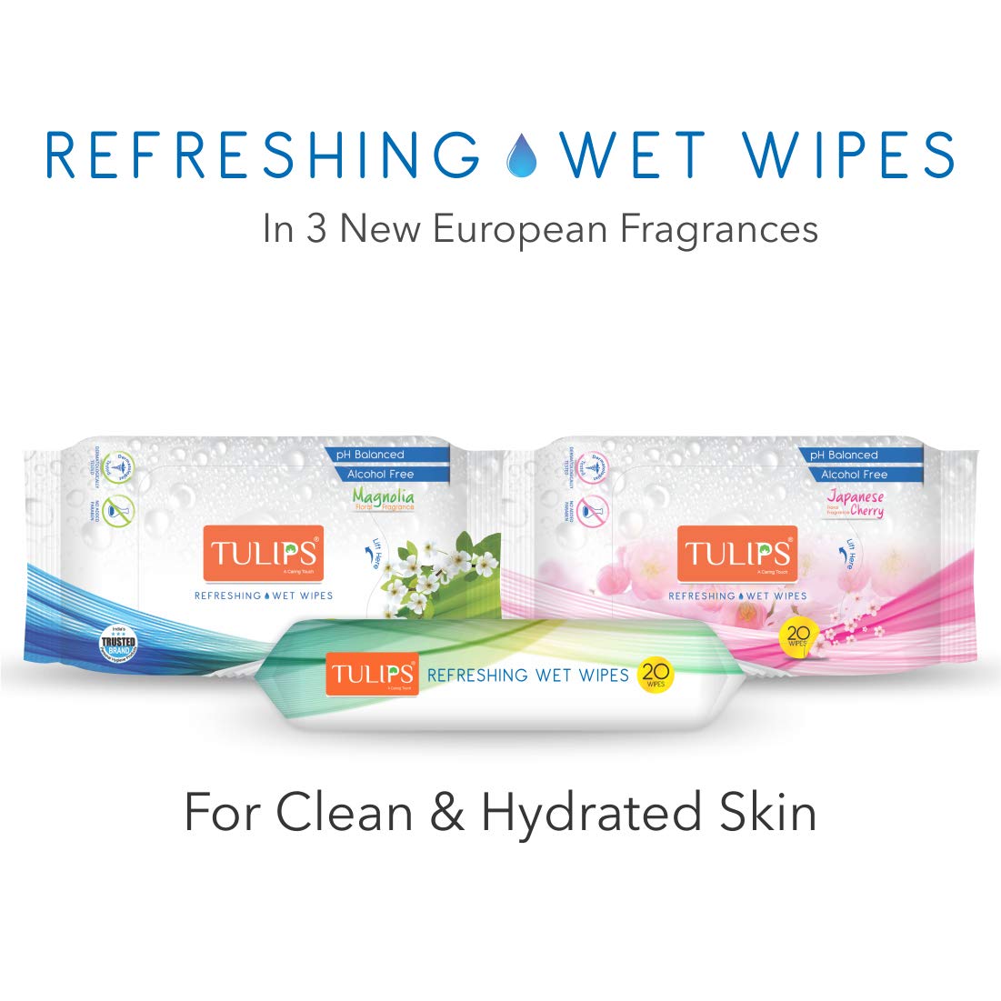 TU refreshing wet wipes