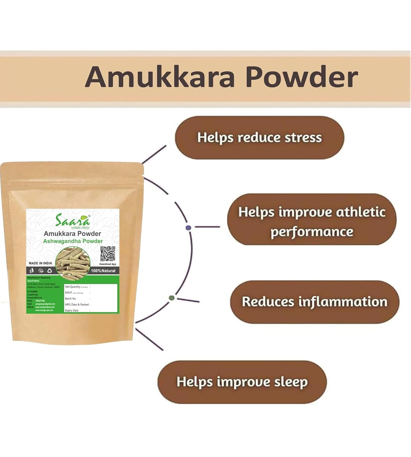 ASHWAGANDHA 70G