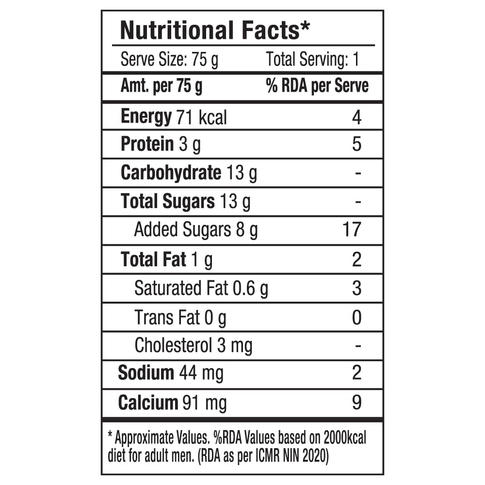 EPIGAMIA EVERYDAY YOGURT STRAWBERRY 75G