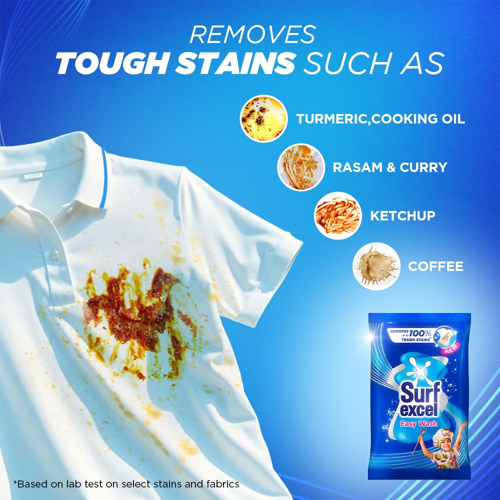 Surf Excel Easy Wash Detergent Powder - 500 g