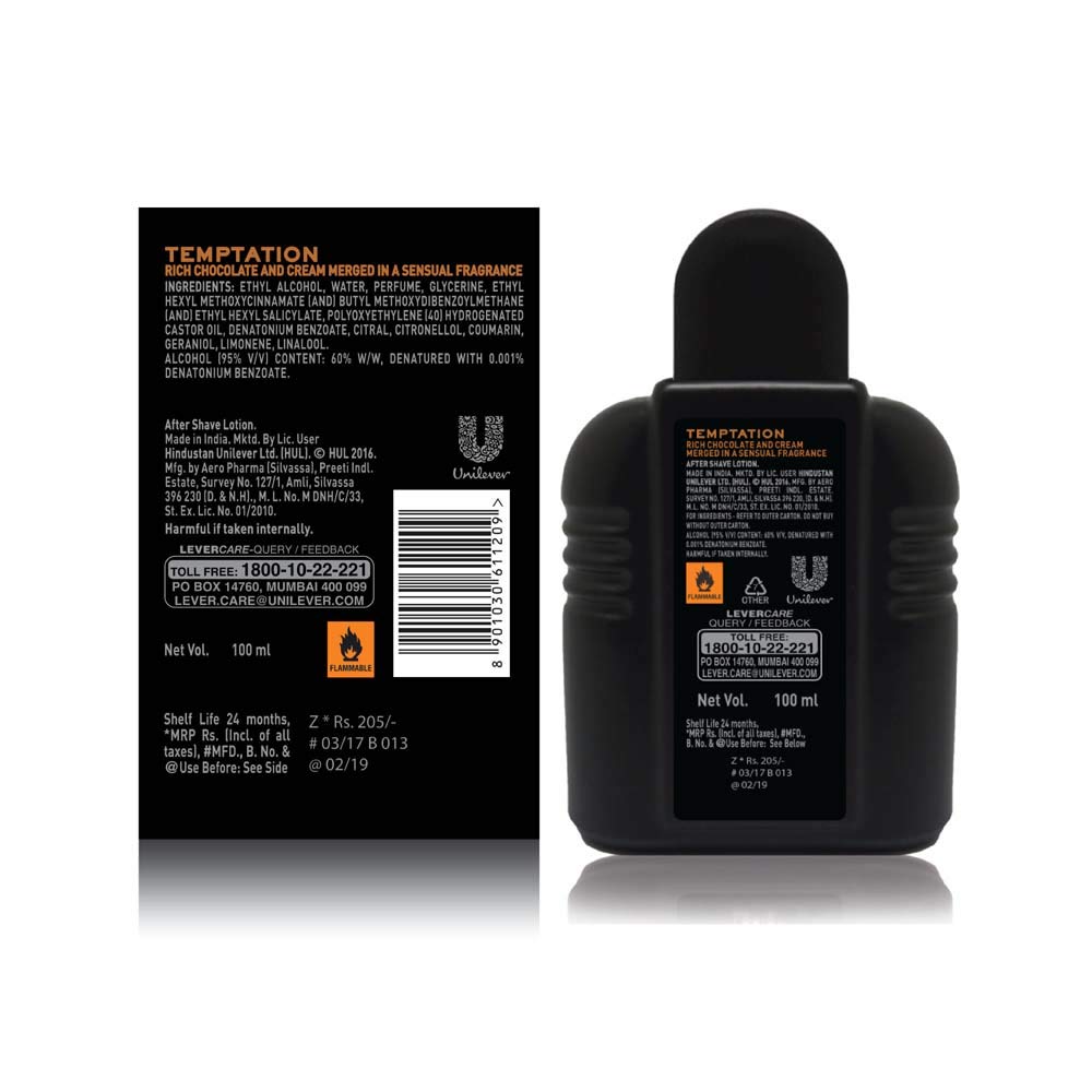 AXE LOTION DARK TEMPTATION SMOOTH CHOCOLATE 50 ML