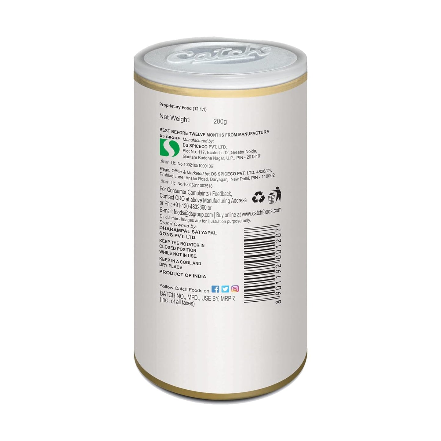 Catch SPK black salt 200gm