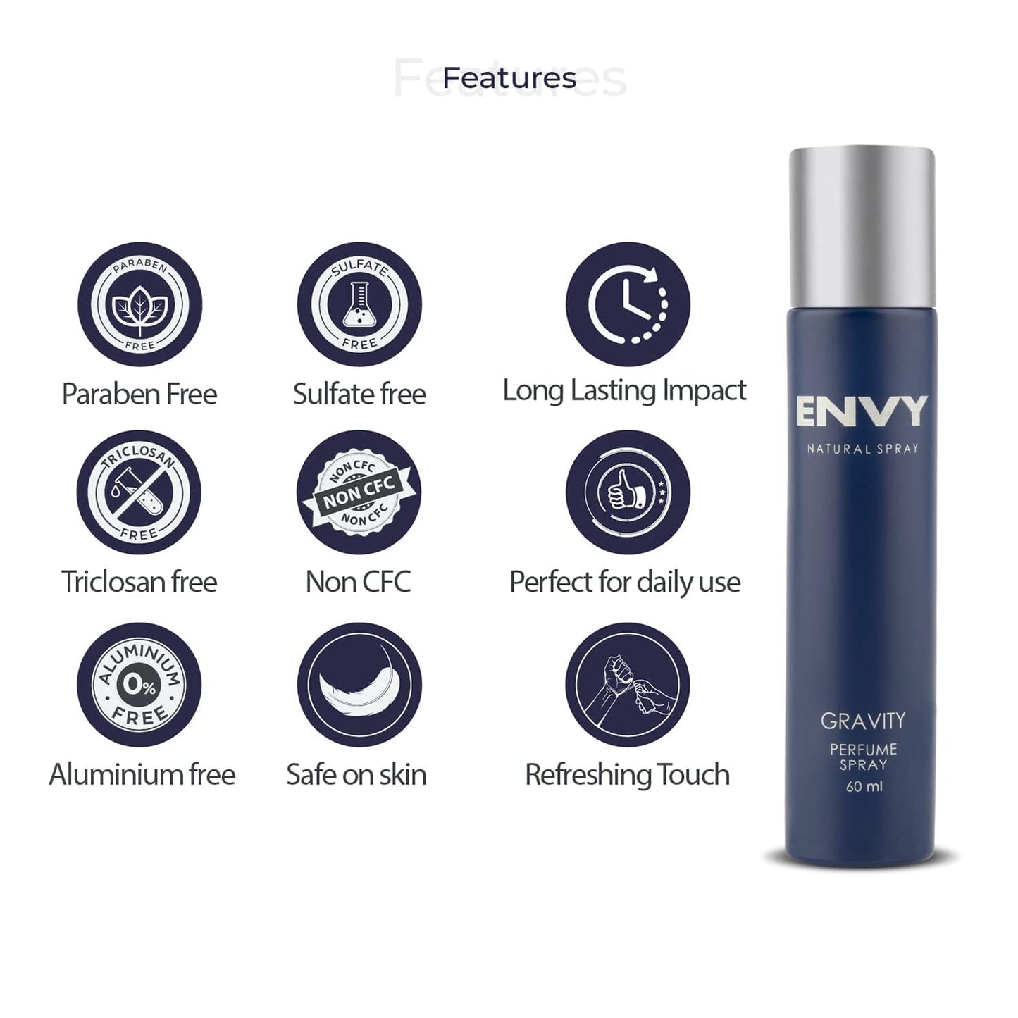 ENVY GRAVITY MEN SPRAY 60ML