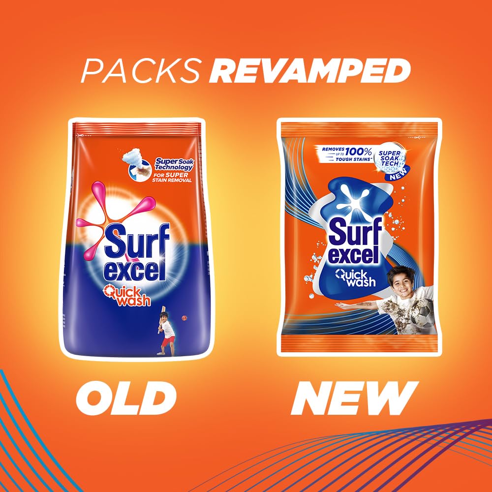 Surf Excel Quick Wash Detergent Powder 1 kg