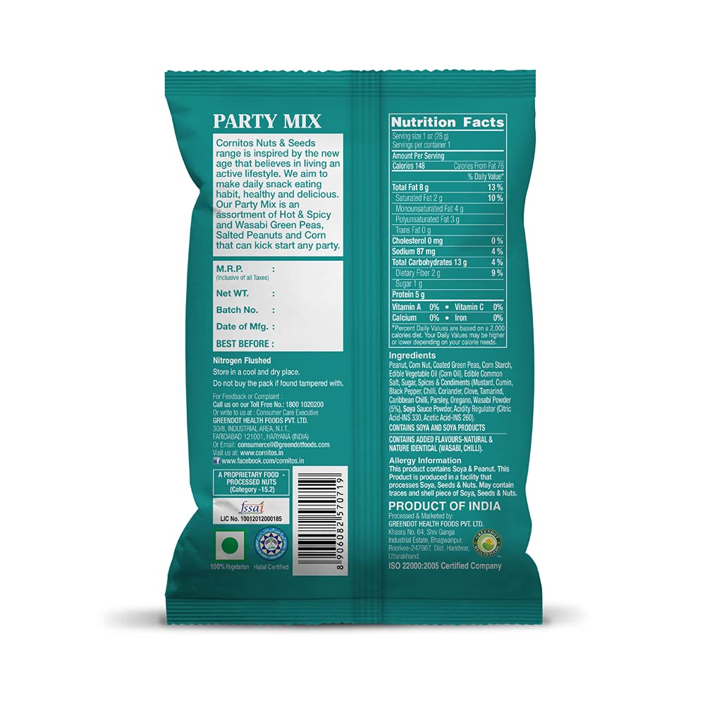 Cornitos Party Mix Snacks Small, 25g