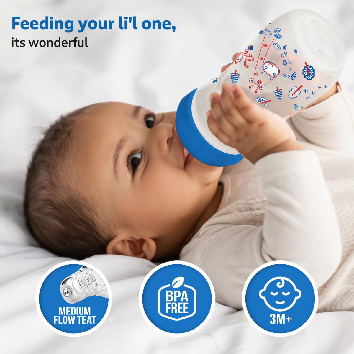 Baby care feeding bottle 250ml