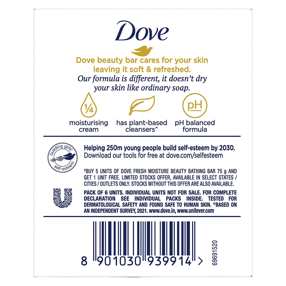 Dove cucumber &green tea scent 75g
