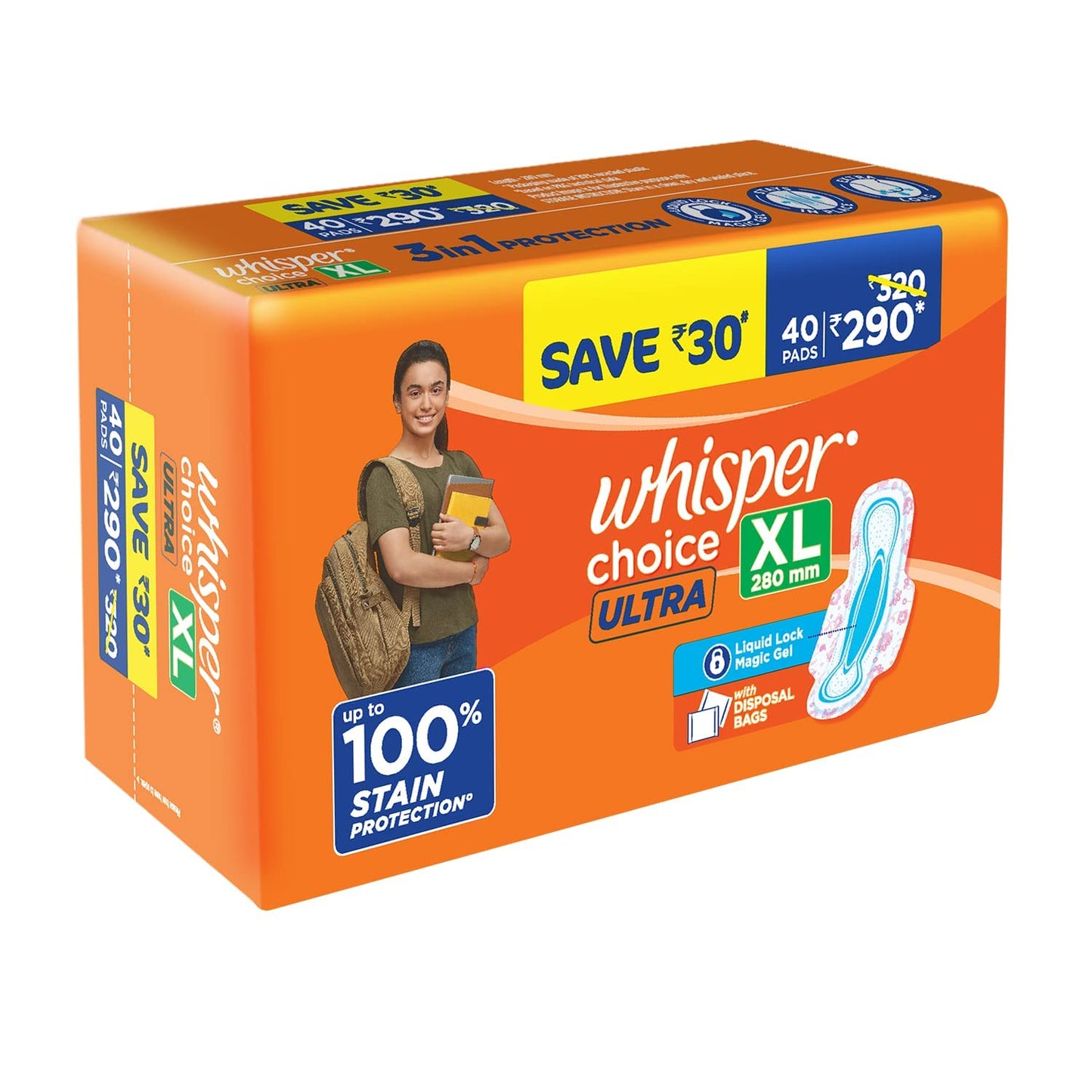 Whisper Choice Ultra XL