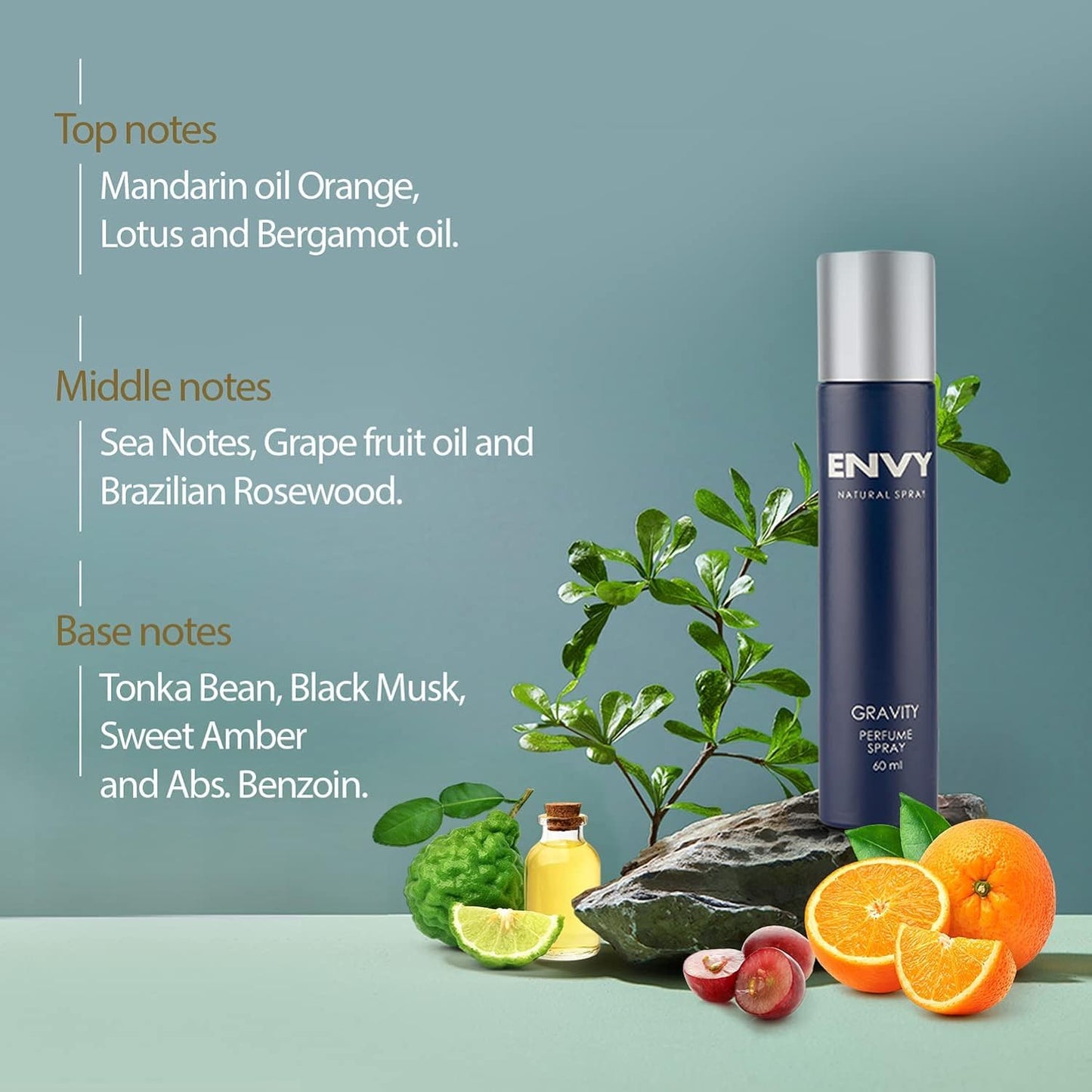ENVY GRAVITY MEN SPRAY 60ML