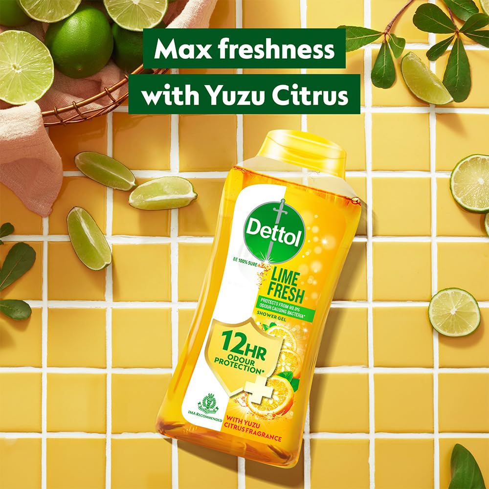 DETTOL LIME FRESH BODY WASH 250ML