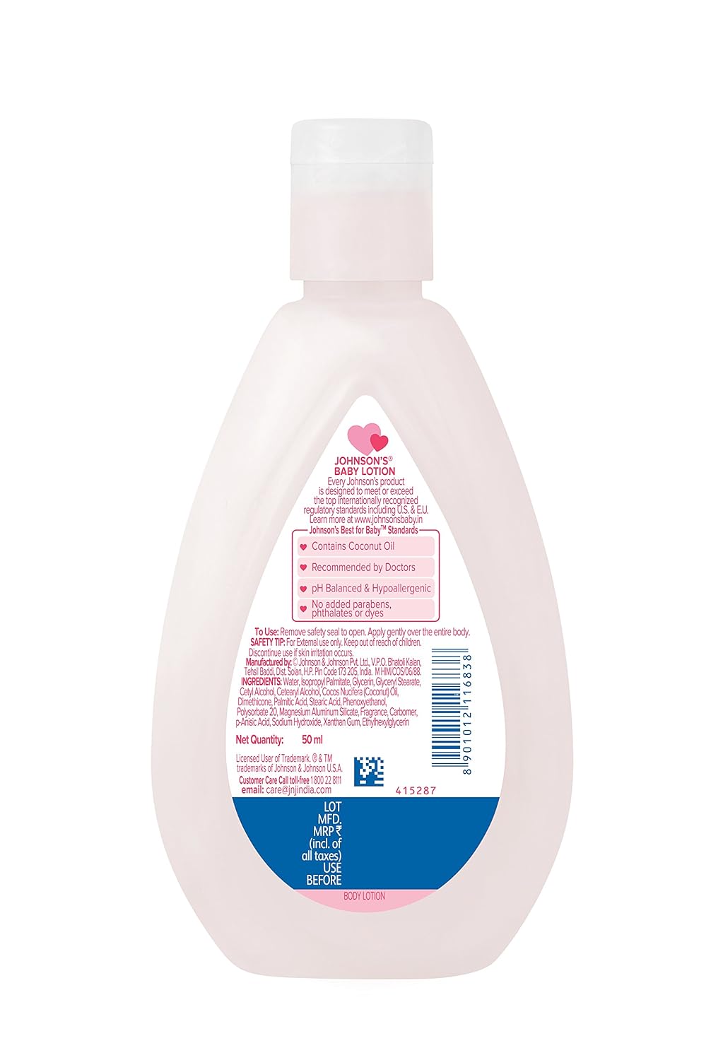 Johnson & Johnson Baby Lotion, 50ml