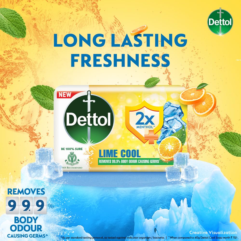 DETTOL LIME COOL SOAP 40G
